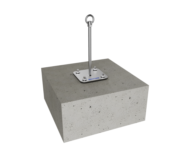 Úzký kotvicí bod do betonu